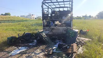 Manavgat’ta Şüpheli Kamyonet Yangını! Anneden 'Oğlum Yaktı' İddiası