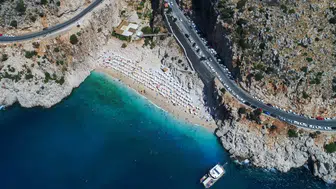 Dünyaca Ünlü Kaputaş Plajı'nda Sigara Yasağı Bugün Başladı