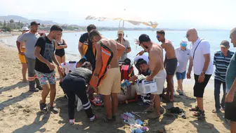 Alanya'da Boğulma Tehlikesi: 66 Yaşındaki Vatandaş Son Anda Kurtarıldı