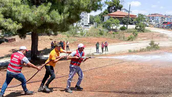 Manavgat'ta Yangın Riskine Karşı Tam Donanımlı Hazırlık