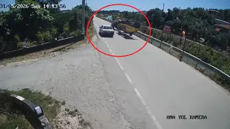 Antalya Serik'te Feci Kaza: Mucize ve Kaçış Bir Arada