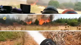 Ateş Savaşçısının Gözünden Duacı'daki Yangına İlk Müdahale Anı