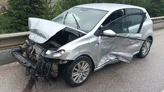 Burdur-Antalya Yolunda İki Araç Çarpıştı: 1 Yaralı