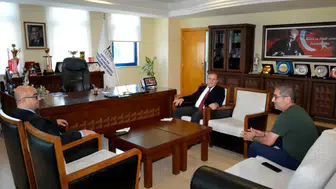 Antalya Defterdarlığı’ndan ASMO Başkanı Şenyiğit’i Ziyaret