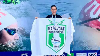 Manavgatlı Yüzücü Orhan Demir Gültekin Türkiye Beşincisi Oldu