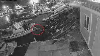 Hatay'da Çırpınarak Can Verdi! Güvenlik Kameraları Feci Anları Kaydetti