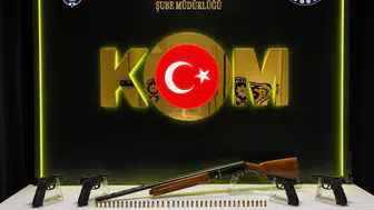 Denizli'de Silah Kaçakçılığı Operasyonu: 6 Gözaltı, 3 Tutuklama!