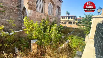 Kaleiçi'nde Şehzade Korkut Camii Çalılarla Kaplandı