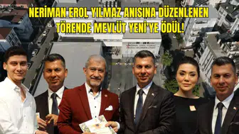 Neriman Erol Yılmaz Anısına Düzenlenen Törende Mevlüt Yeni’ye Ödül!