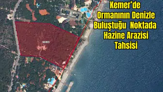 Kemer Göynük'te Ormanlık Alan 1000 Yatak Kapasiteli Otele Tahsis Edilecek