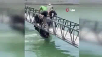 Adana'da sulama kanalında can pazarı: Facianın eşiğinden dönüldü