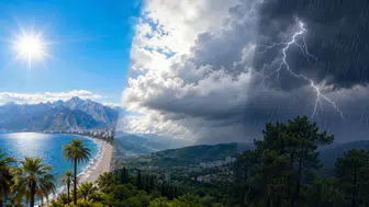 Antalya'da Hava Değişiyor! Sağanak Hangi İlçelerde Etkili Olacak?
