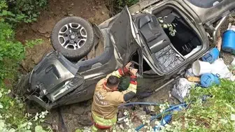 Hatay’da Feci Kaza: Çarpışmanın Etkisiyle Dereye Uçtu