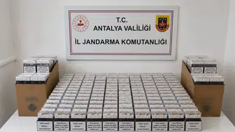 Alanya'da Kaçak Makaron Operasyonu