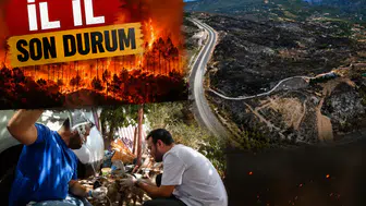 Türkiye Alevlerle Mücadele Ediyor! 169 Yangından 163'ü Kontrol Altında