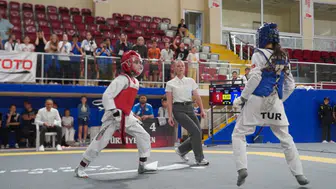 Isparta’da Taekwondo Şampiyonası : 3 Bin Minik Sporcu Madalya İçin Yarıştı