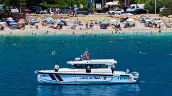 Manavgat ve Kaş'ta Denizden Denetim