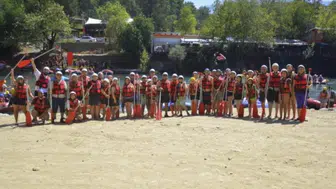 Antalya Tabip Odası'ndan Rafting Etkinliği: Hekimler Doğayla İç İçe Vakit Geçirdi