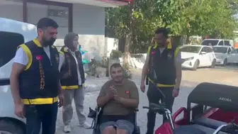 Engelli Vatandaşın Akülü Sandalyesini Çalan Hırsız Tutuklandı!