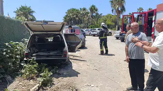 Manavgat'ta Yangın: Ustanın Park Ettiği Araç Yer Değiştirip Yandı