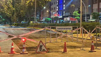 Gece Yarısı Yol Çalışmasına Polis Müdahalesi! Vatandaş İhbar Etti, Çalışma Durdu