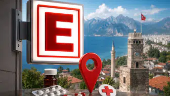 Antalya'da Bugünün İlçe İlçe Nöbetçi Eczaneleri