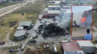 Manisa Salihli'de Gaz Dolum Tesisinde Şiddetli Patlama: 2 Can Kaybı, 2 Yaralı