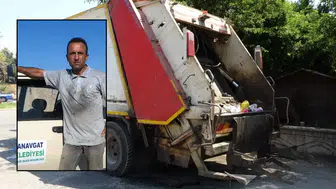 Manavgat'ta Feci Son: Belediye Temizlik İşçisi Çöp Kamyonunun Altında Kaldı