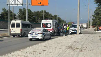 Burdur'da Kontrolden Çıkan Motosiklet Devrildi: 1 Yaralı