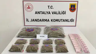 Döşemealtı'nda Zehir Operasyonu! 5,6 Kilo Skunk ve 120 Bin TL Ele Geçirildi