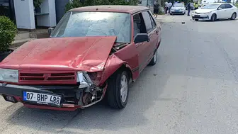 Side Kavşağındaki İhmal Pahalıya Patladı! Çarpışma Anı Kamerada