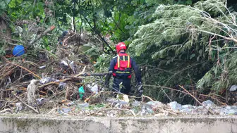 Giresun'daki Selde Kayıp 2 Kişi İçin 9 Kilometrelik Arama