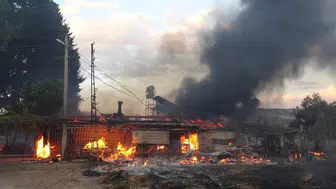 Doğuyaka Yangını 80'lik Çiftin 31 Yıllık Yuvasını Yok Etti