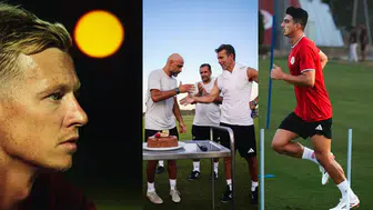 Sahada Kutlama, Gökyüzünde Dolunay