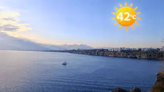 Antalya'da Kavurucu Sıcak Alarmı!
