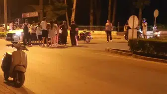 Manavgat'ta Mezarlık Ayrımında Son Anda Frene Bastı Ama Kurtulamadı