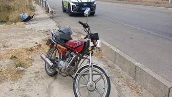 Burdur’da Motosiklet Kazası: Lastik Patladı, 2 Kişi Yaralandı