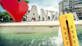 Antalya'da Hava Sıcaklığı 2-4 Derece Düşüyor ama O İlçede Termometre Zirvede