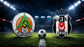 Corendon Alanyaspor - Beşiktaş Maçında İlk 11'ler Belli Oldu