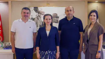 Beldeyi İş Sendikası'ndan Antalya Büyükşehir Belediyesi'ne Ziyaret