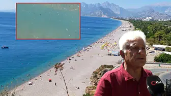 Antalya'da Kuvvetli Poyraz Denizi Temizleyebilecek mi?