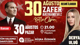 Antalya Büyükşehir 30 Ağustos Zafer Bayramı Konseri