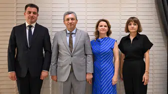 Antalya Sahil Güvenlik Grup Komutanı Yarbay Tolga Coşkun'a Veda