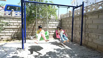 Isparta'da 3 Engelli Kardeş İçin Bahçeye Park Kuruldu!