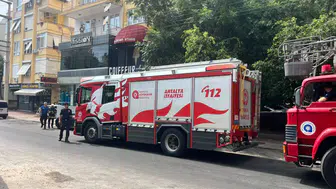 Alanya'da Balkon Yangını Paniği! Facia Son Anda Önlenildi