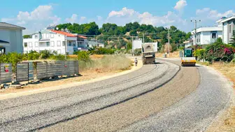 Manavgat’ta Yol Çalışmaları 8 Mahallede Devam Ediyor