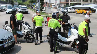 Adana'da Dev Motosiklet Denetimi: 41 Sürücüye 1 Milyon 266 Bin TL Ceza