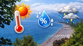 Antalya'da Nem ve Sıcaklık Baskısı Artıyor! O İlçeler Sağanakla Serinleyecek