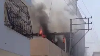Adana'da Sağlık Merkezinde Korkutan Jeneratör Yangını