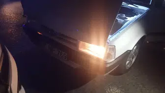 Gazipaşa Toptancı Hali'nde Drift: Kaçış Planını Hararet Yapan Motor Bozdu